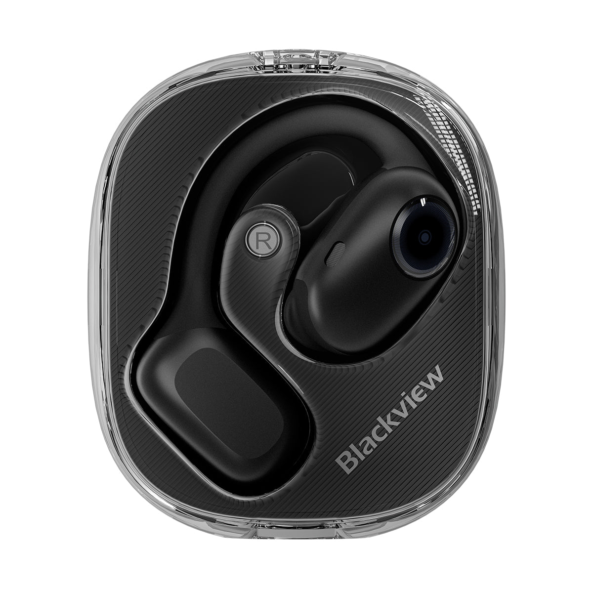 Blackview AirBuds 100 - Écouteurs TWS à oreille ouverte Bluetooth 5.3 étanches IP68 avec crochets d'oreille