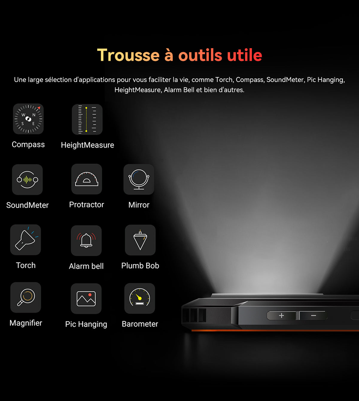 Téléphone robuste Blackview BV4800 Pro