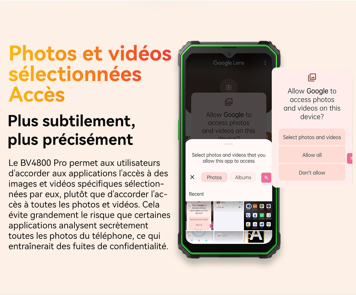 Téléphone robuste Blackview BV4800 Pro