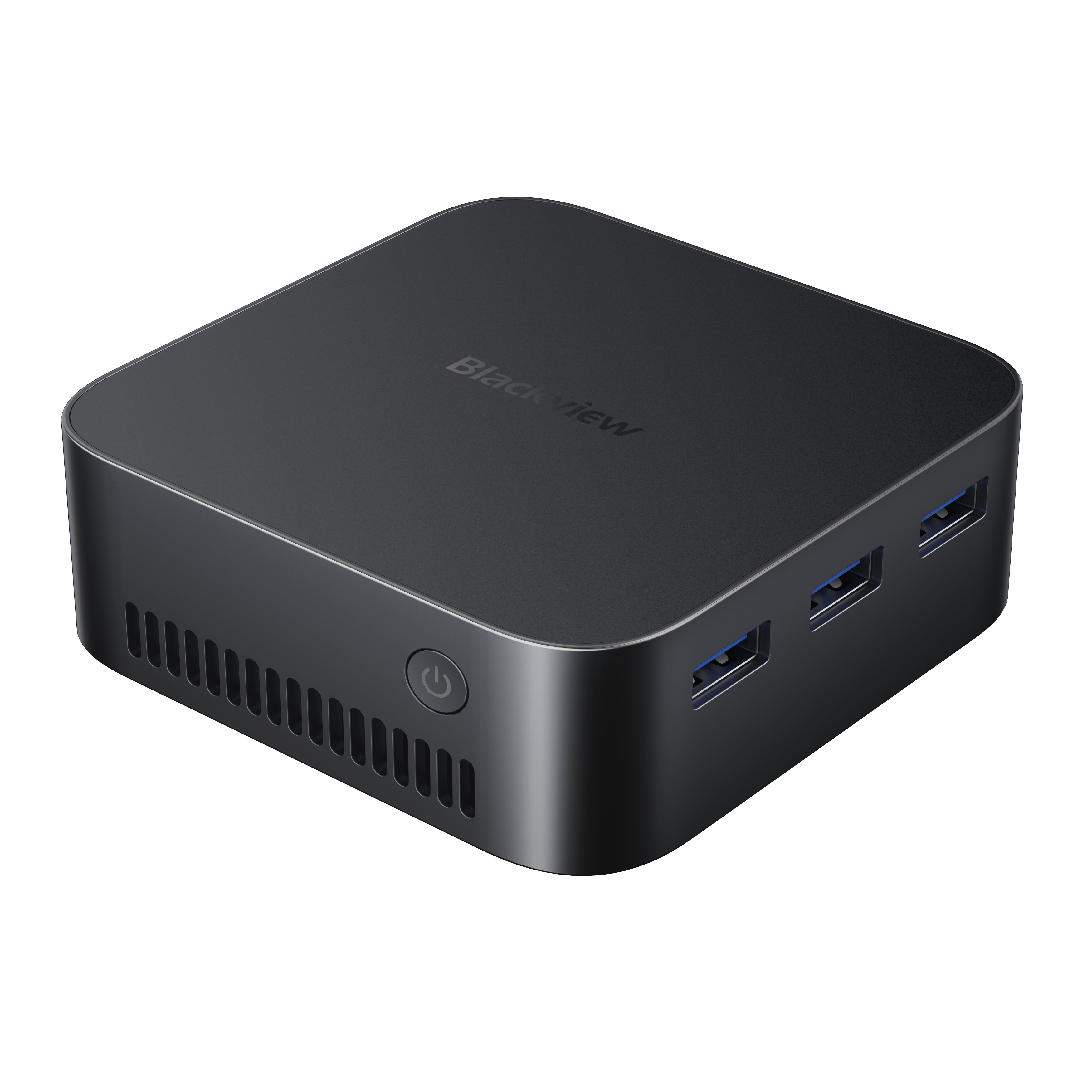 Blackview MP80 - Mini PC De poche 0.285L, Intel® Processor N-series，512G/1TB SSD, Windows 11 Pro, Affichage UHD 4K à double écran, 3 ports HDMI