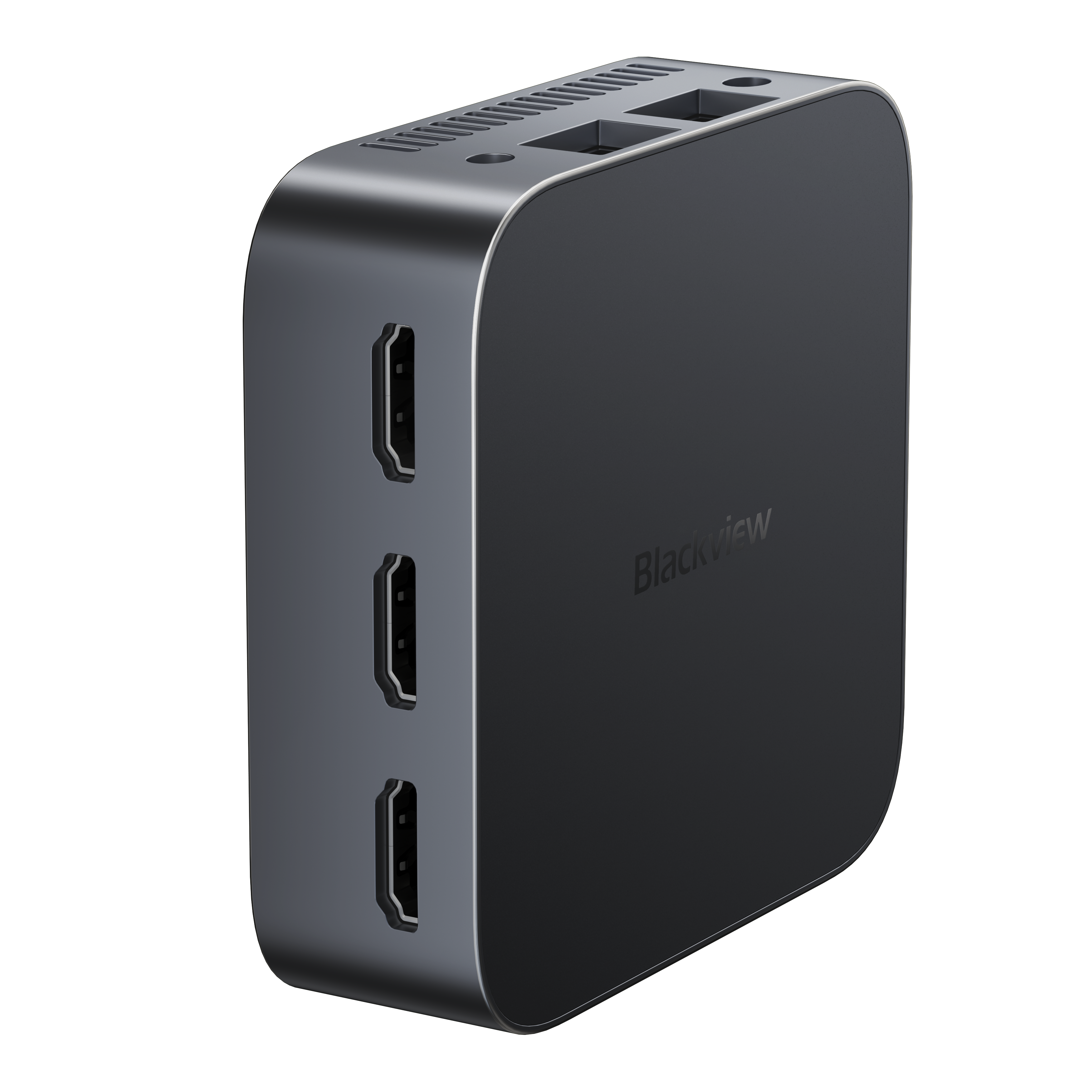 Blackview MP80 - Mini PC De poche 0.285L, Intel® Processor N-series，512G/1TB SSD, Windows 11 Pro, Affichage UHD 4K à double écran, 3 ports HDMI