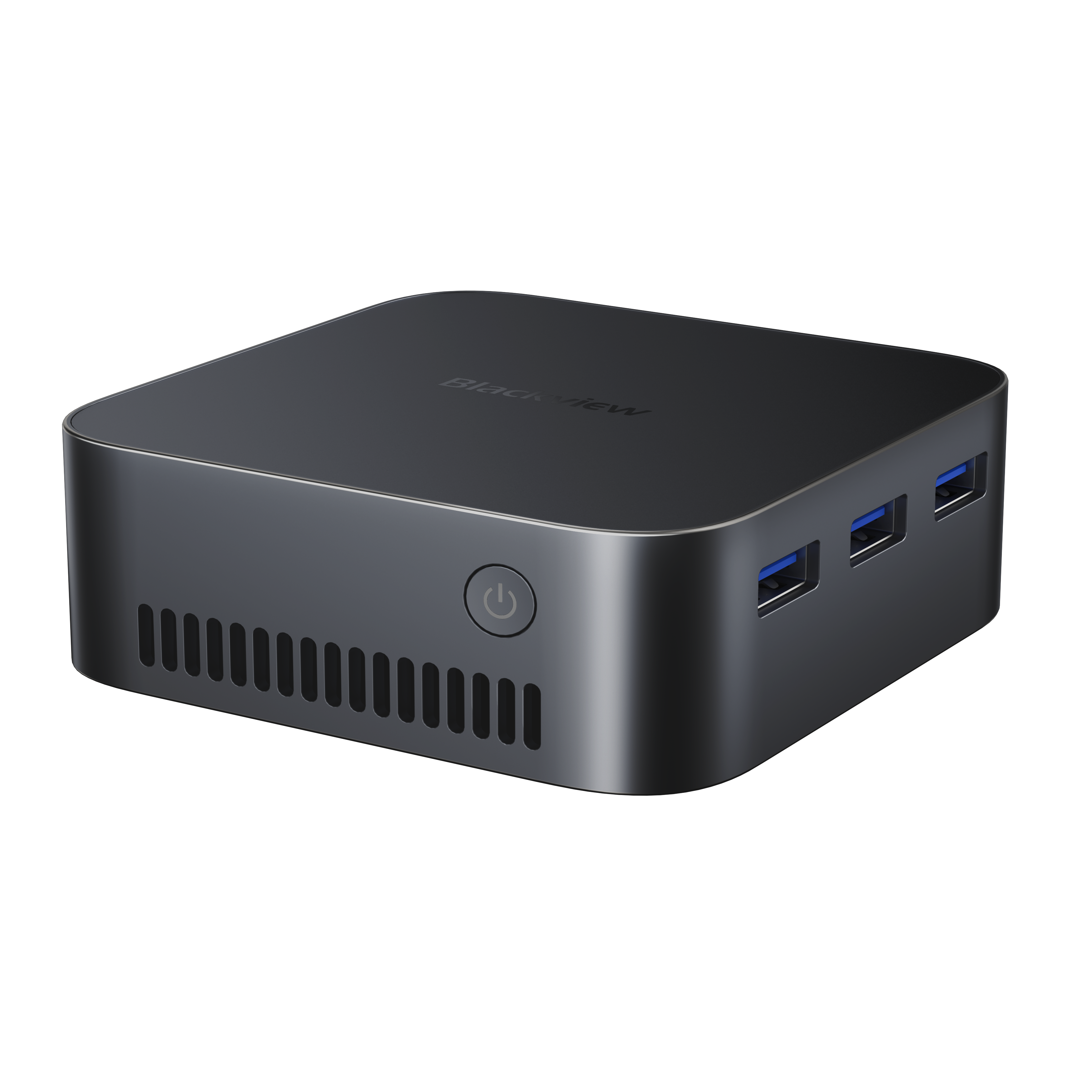 Blackview MP80 - Mini PC De poche 0.285L, Intel® Processor N-series，512G/1TB SSD, Windows 11 Pro, Affichage UHD 4K à double écran, 3 ports HDMI