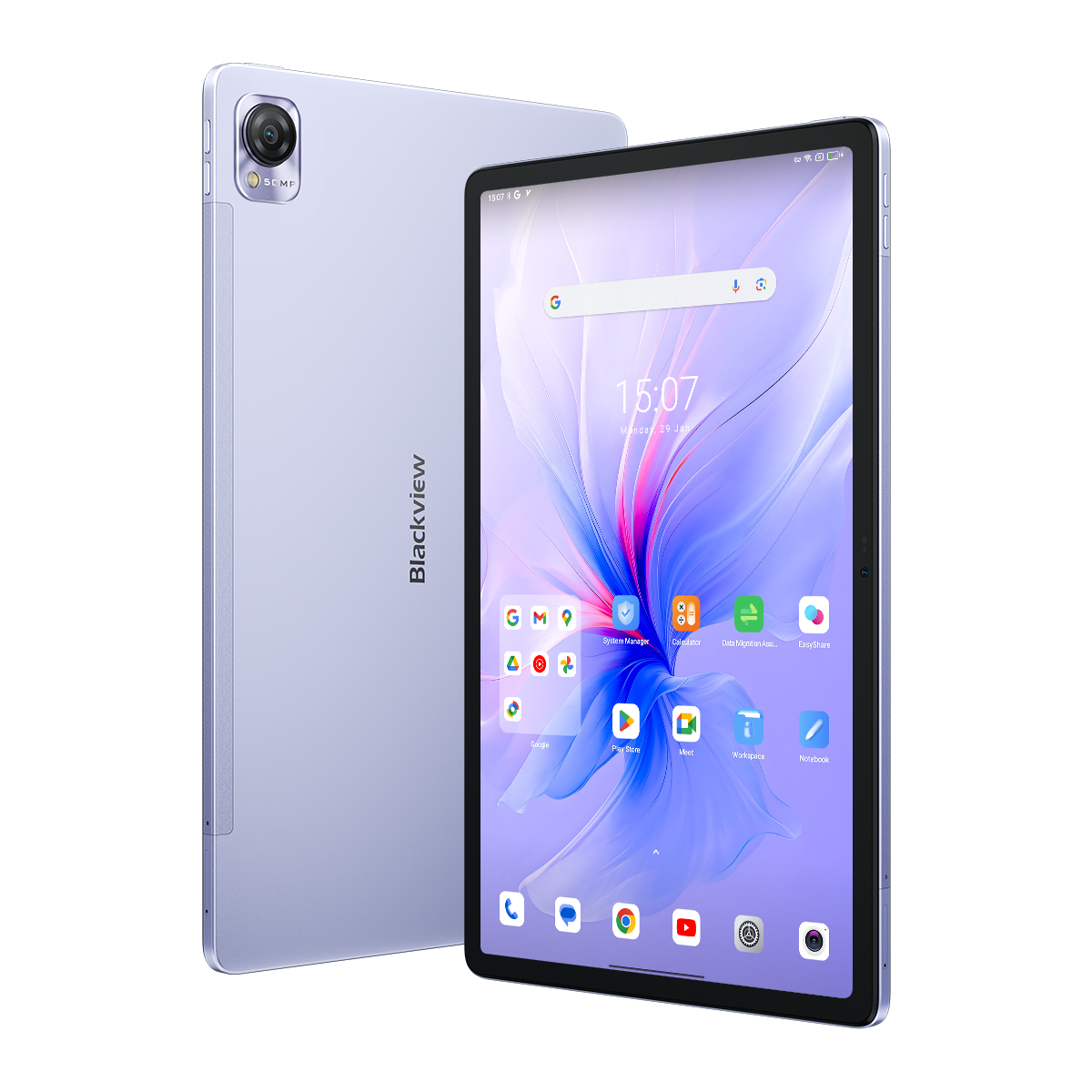 Blackview MEGA 1 - Écran 11,5 pouces 2,4 K 120 Hz MediaTek Helio G99 8 Go/12 Go + 256 Go 8800 mAh Netflix HD prend en charge la tablette Android