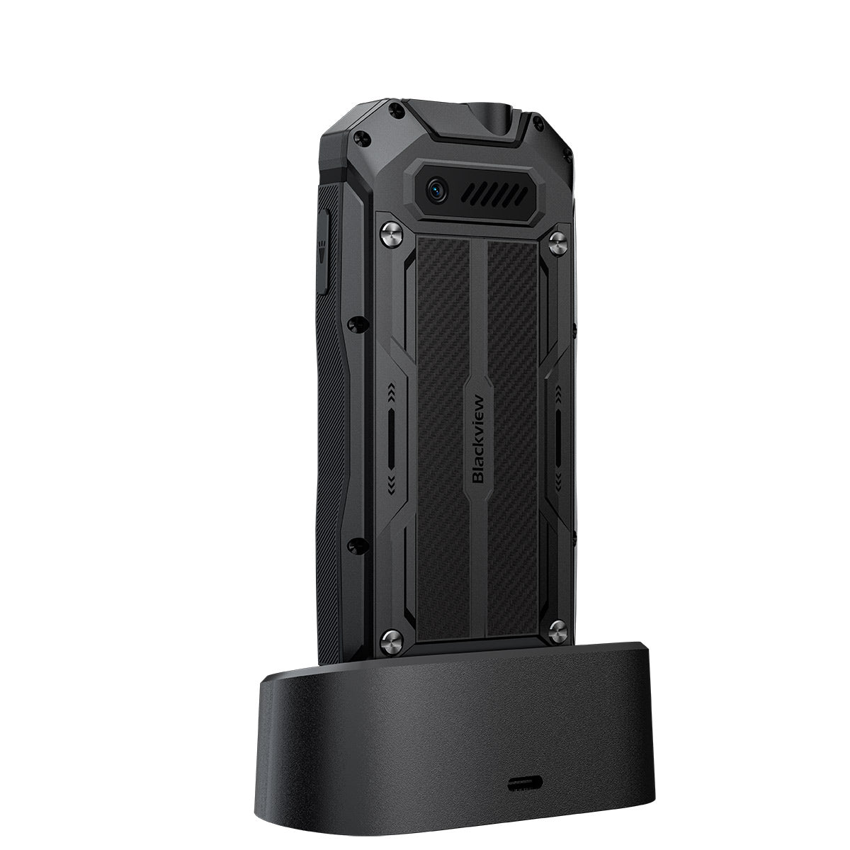 Blackview N1000 - Lampe de poche à batterie amovible avec clavier de 2,4 pouces KaiOS 4G Mini téléphone portable robuste