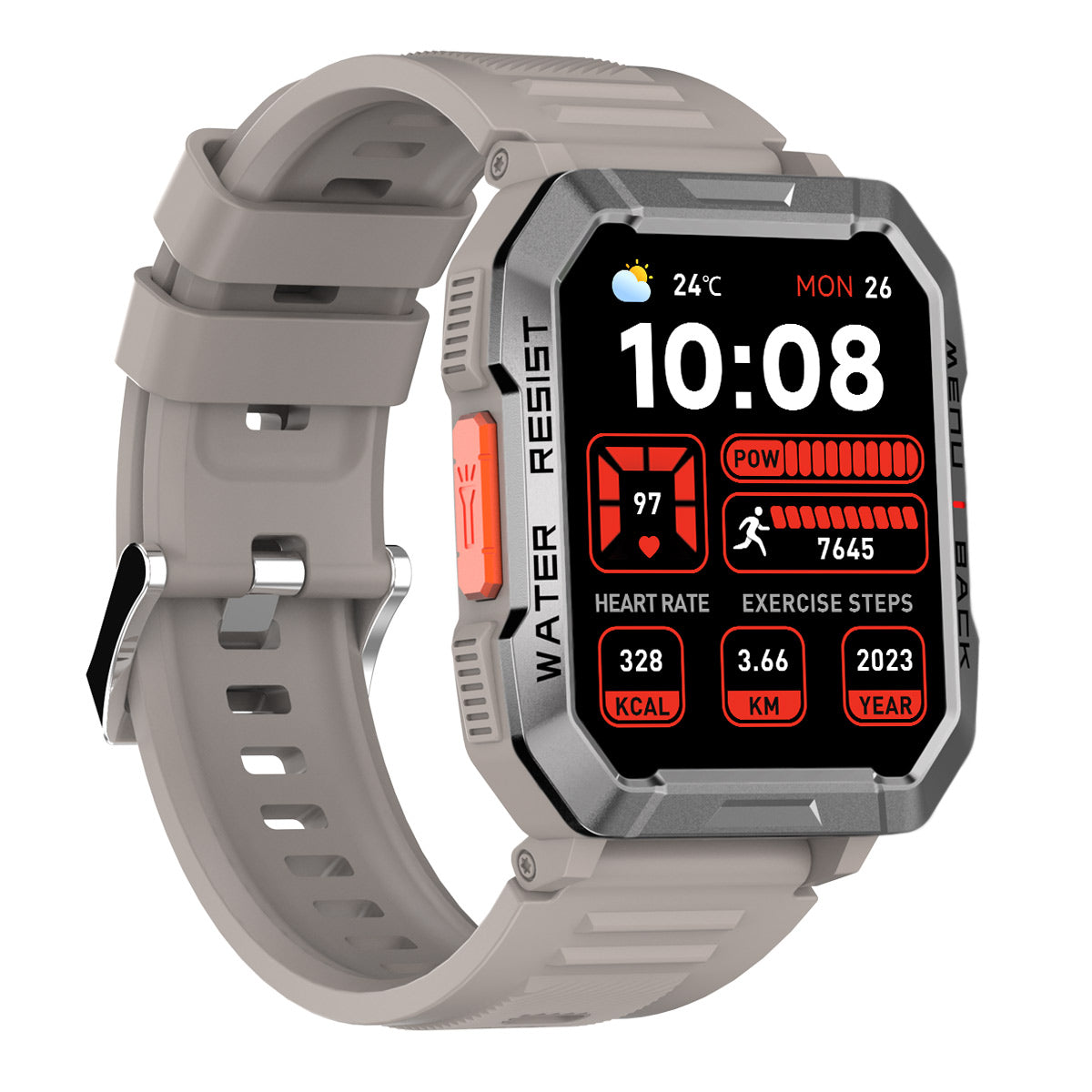 Blackview W60 - Reloj Inteligente Campass Outdoor con Linterna LED 2.01 Pulgada 900 mAh 