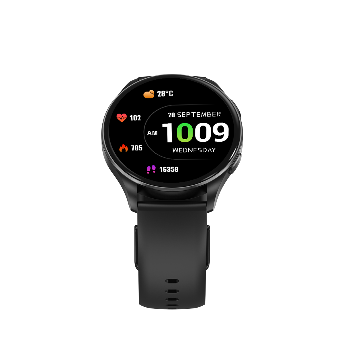 Blackview X20 - Montre connectée de fitness avec écran AMOLED de 1,43 pouces et batterie de 380 mAh