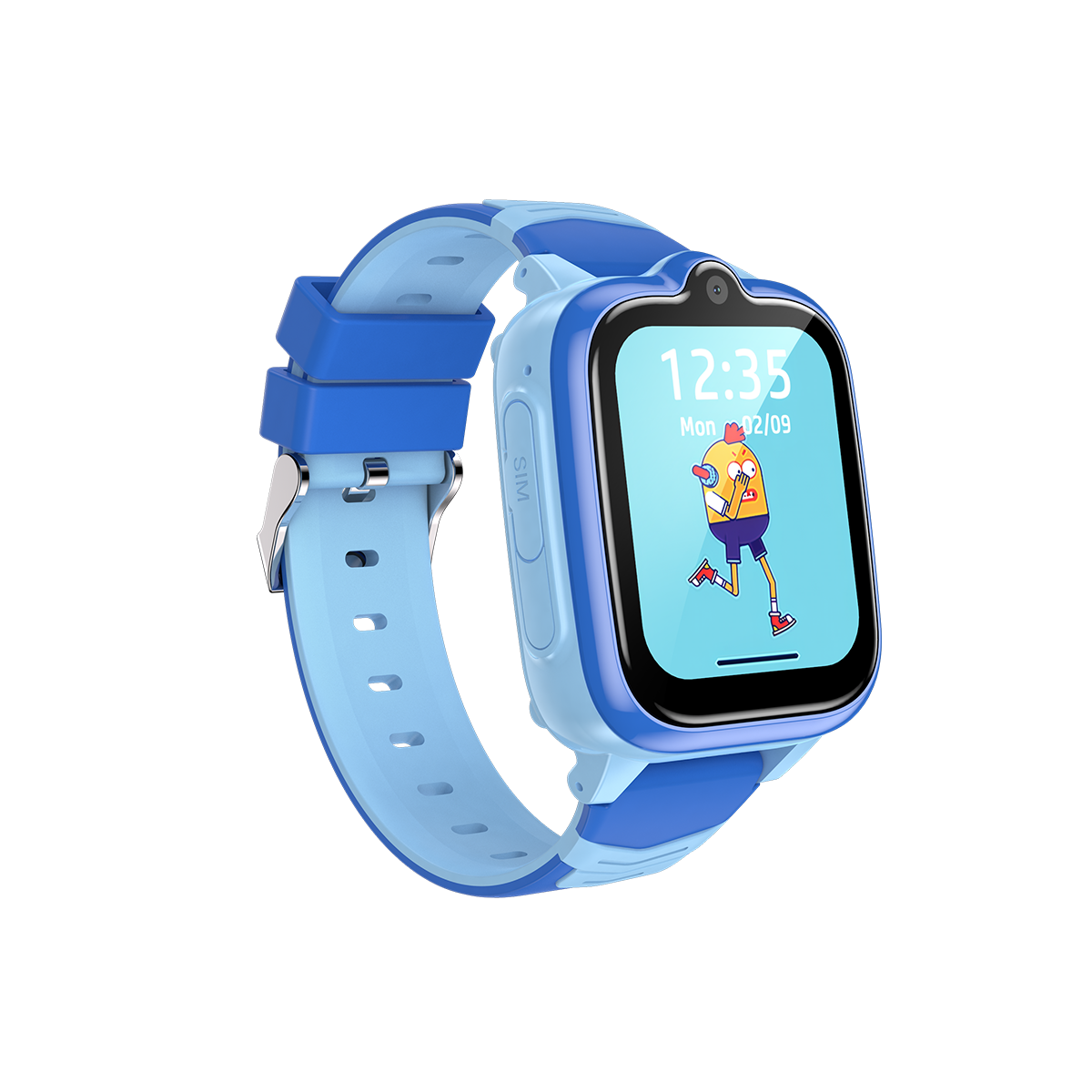 Blackview Z10 - Montre connectée pour enfants avec GPS et appel vidéo 4G, étanche IP67, 1,83 pouces